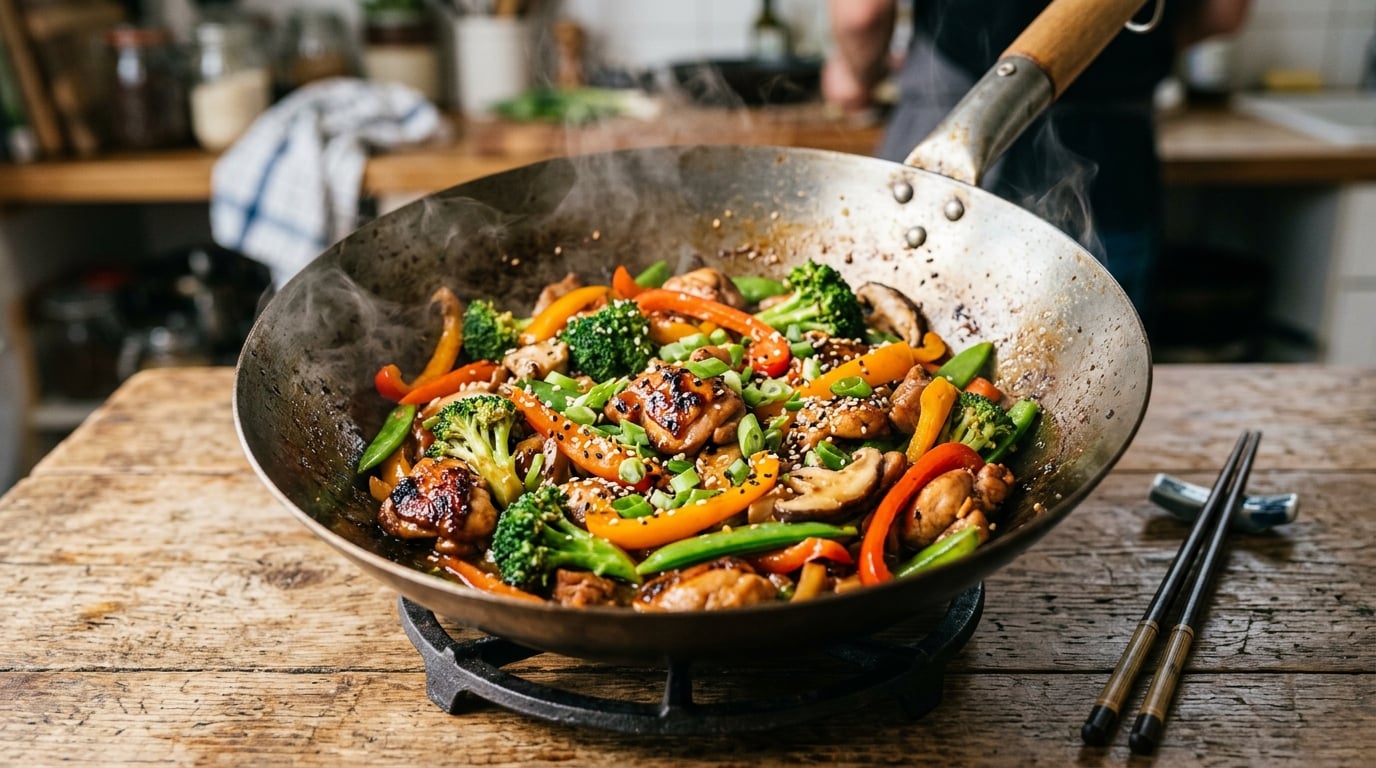 5-Ingredient Chicken Stir Fry