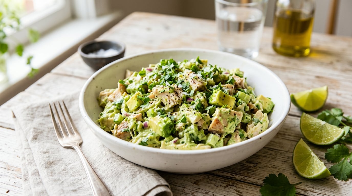 Keto Avocado Chicken Salad