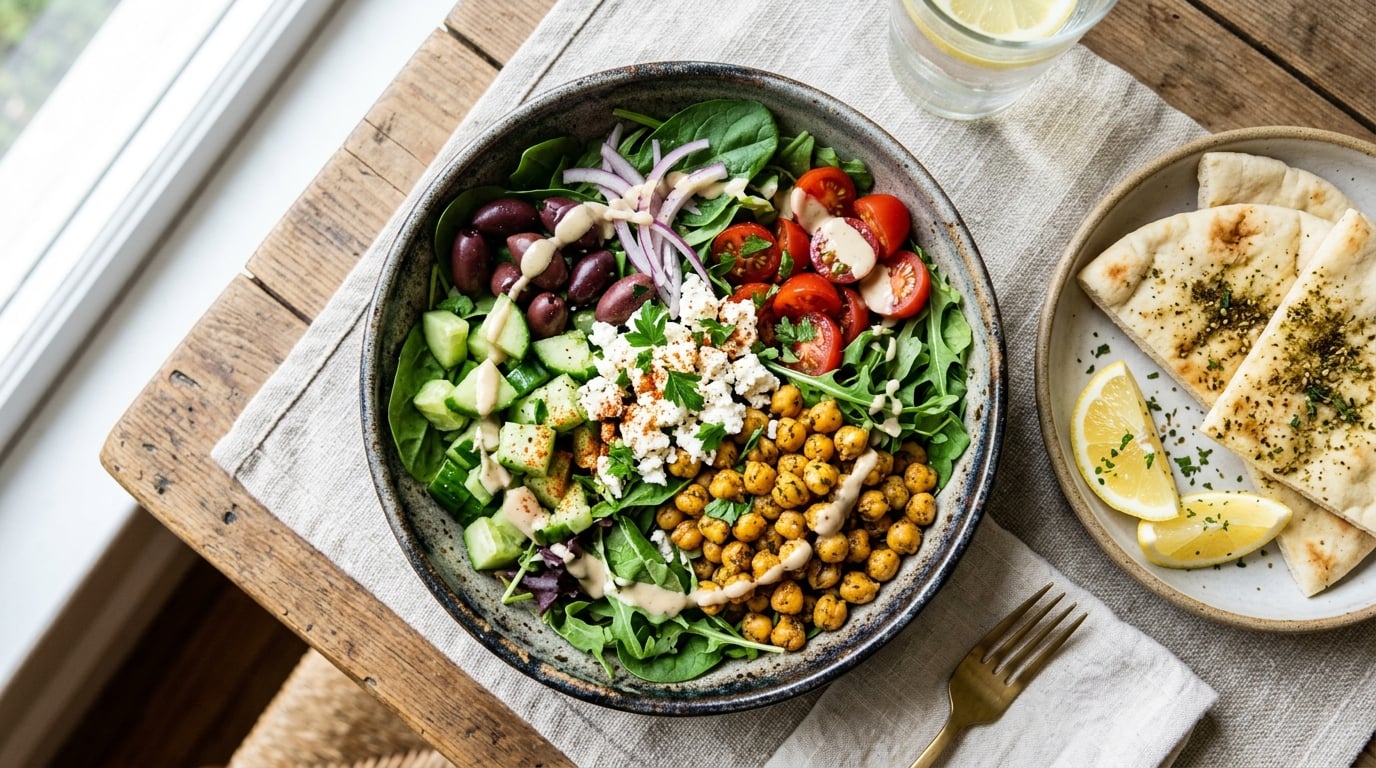 Mediterranean Chickpea Bowl