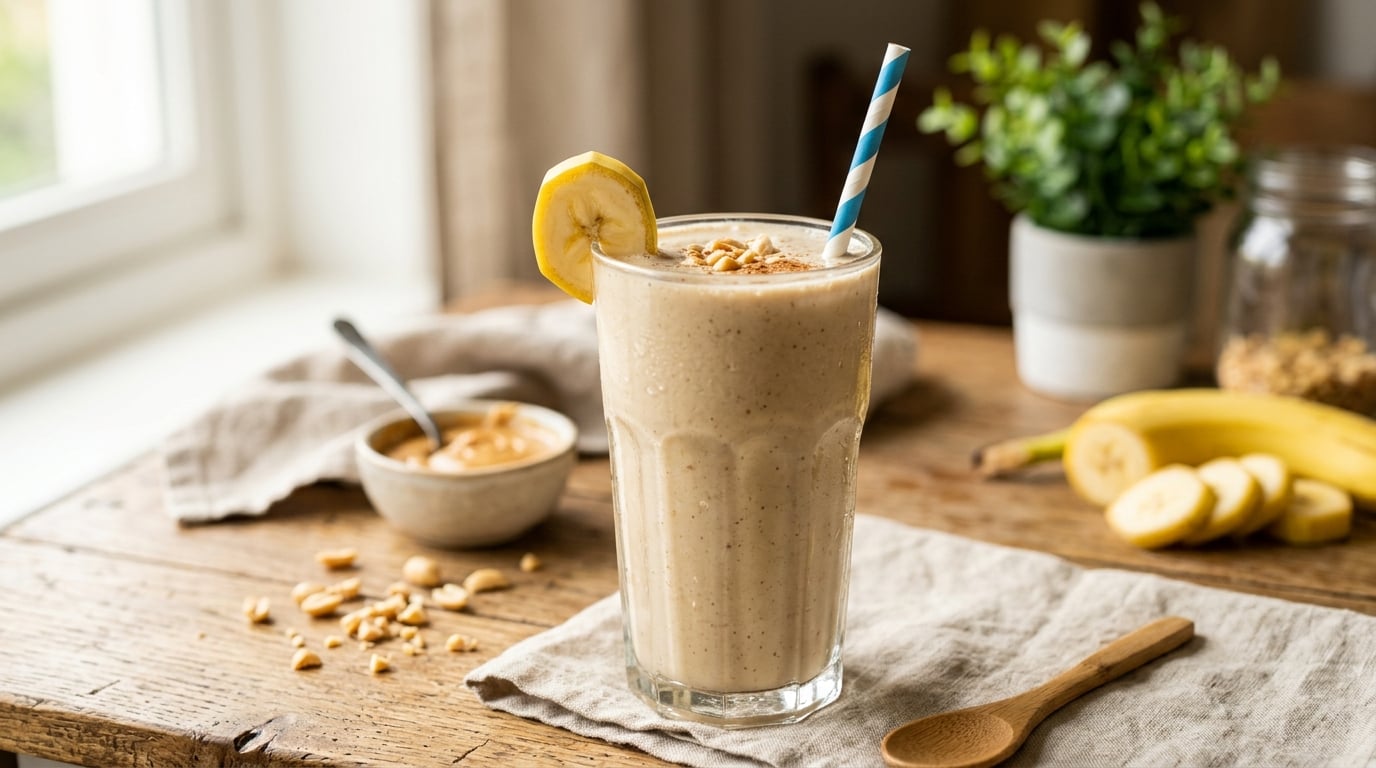 Peanut Butter Banana Smoothie